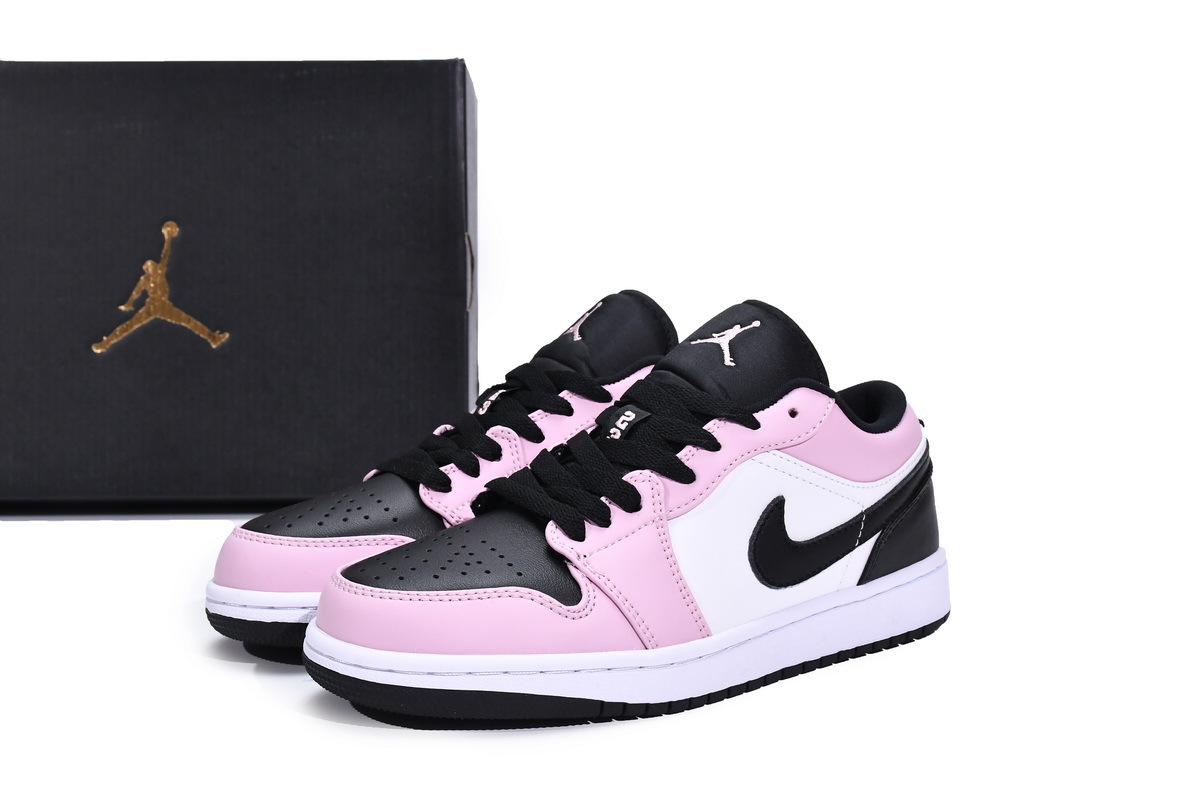 PK Jordan 1 Low Light Arctic Pink (GS), 554723-601