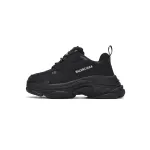 PK Balenciaga Triple S Black, 536737 W09O6 9787