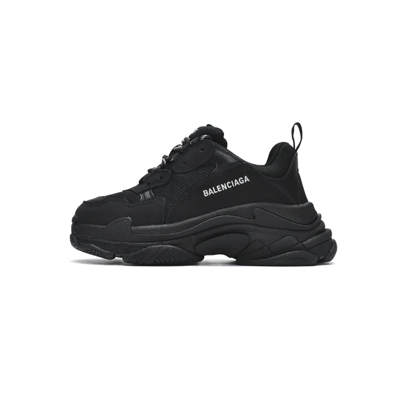 PK Balenciaga Triple S Black, 536737 W09O6 9787