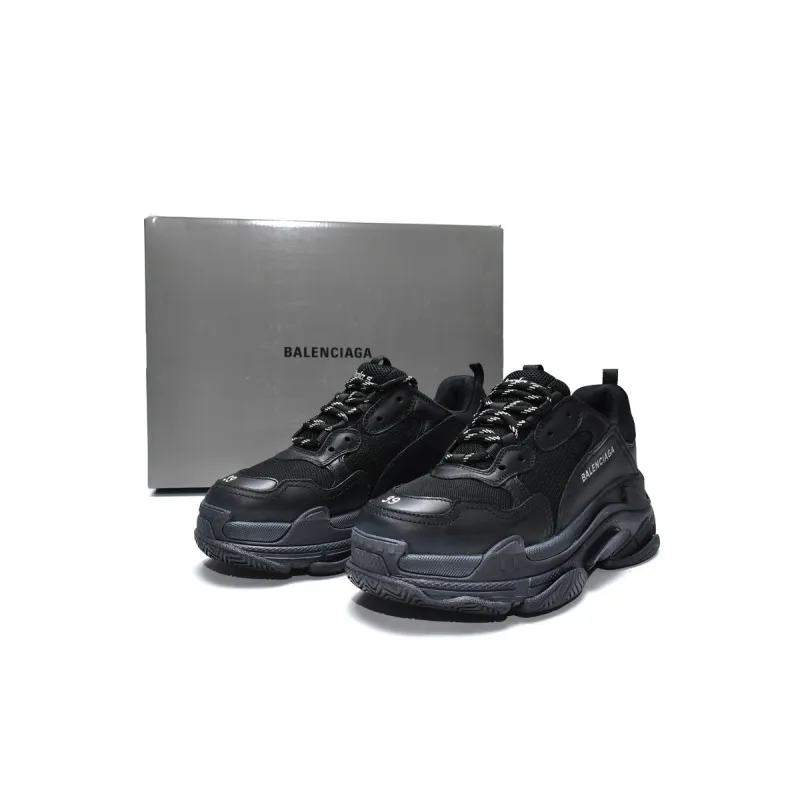 PK Balenciaga Triple S Black, W0901 1000