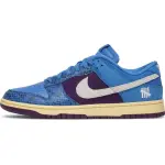 PK Dunk SB Low Undefeated 5 On It Dunk vs. AF1, DH6508-400