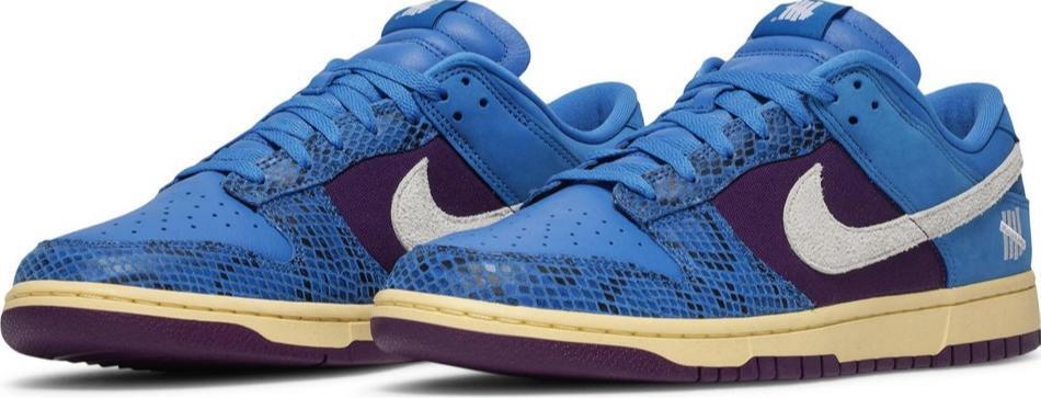 PK Dunk SB Low Undefeated 5 On It Dunk vs. AF1, DH6508-400