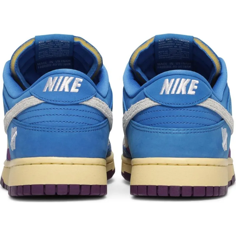 PK Dunk SB Low Undefeated 5 On It Dunk vs. AF1, DH6508-400