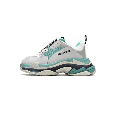 PK Balenciaga Triple S Mint Green, 524039 W09E1 9878 01