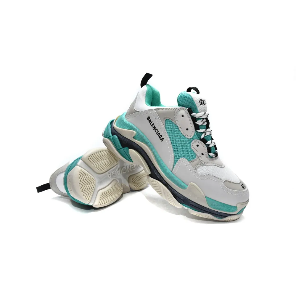 PK Balenciaga Triple S Mint Green, 524039 W09E1 9878