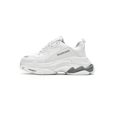 PK Balenciaga Triple S White Silver, 524039 W2FS4 1200 01