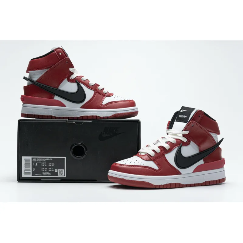 PK Dunk SB High Varsity Red Black White, CU7544-102