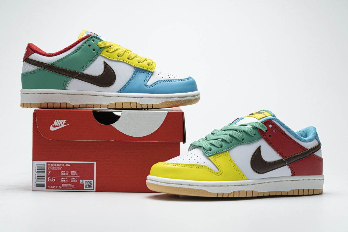 PK Dunk SB Low Free 99 White, DH0952-100