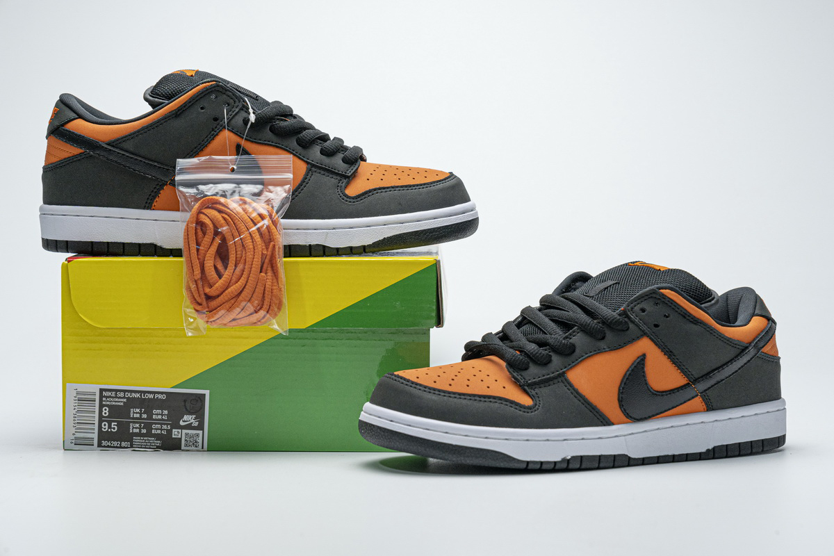 PK Dunk SB Low Orange Flash, 304292-801