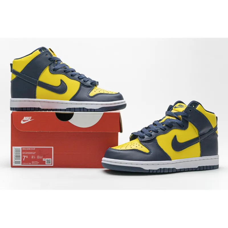 PK Dunk SB High Michigan (2020), CZ8149-700