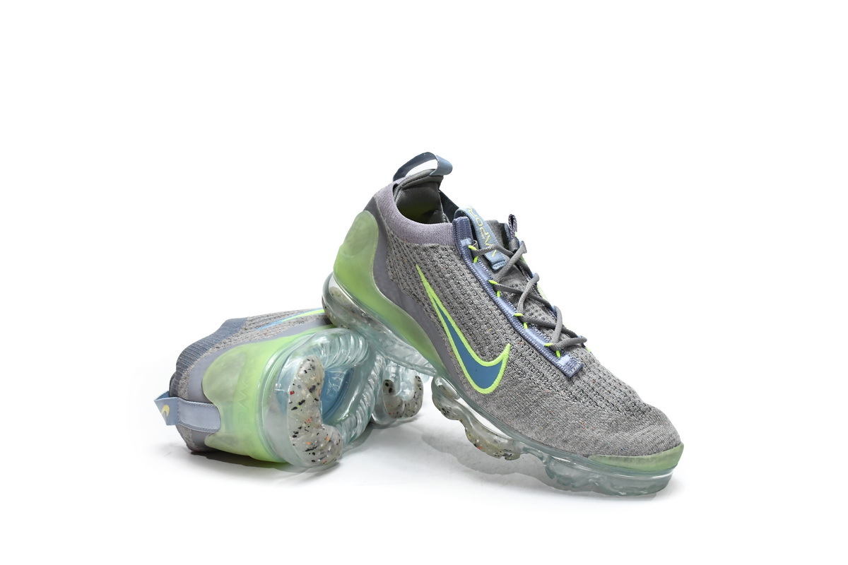 PK Air VaporMax 2021 FK Particle Grey Liquid Lime, DH4084-003