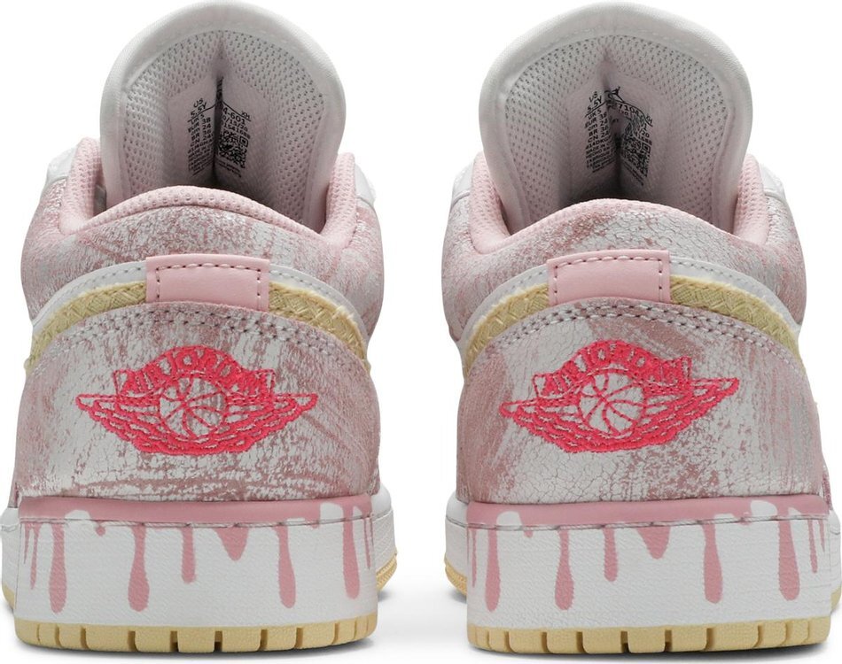 PK Jordan 1 Low Paint Drip (GS), CW7104-601