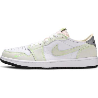 PK Jordan 1 Retro Low White Ghost Green Black, DM7837-103 01