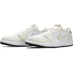 PK Jordan 1 Retro Low White Ghost Green Black, DM7837-103