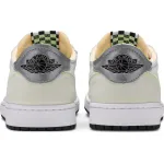 PK Jordan 1 Retro Low White Ghost Green Black, DM7837-103