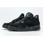 ❗❗Free shipping❗❗H12 Jordan 4 Retro Black Cat (2020), CU1110-010