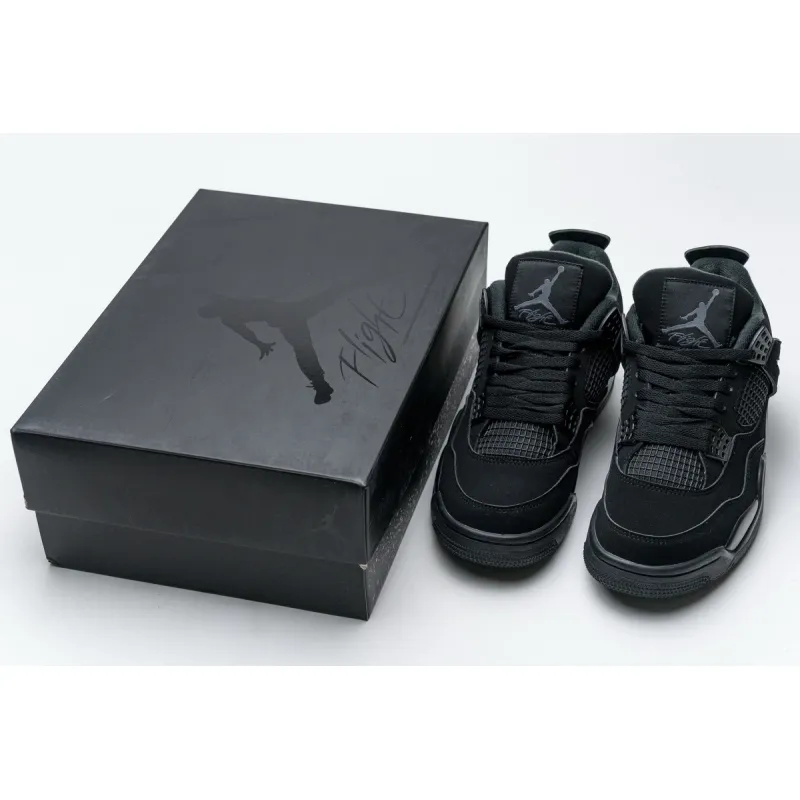 ❗❗Free shipping❗❗H12 Jordan 4 Retro Black Cat (2020), CU1110-010