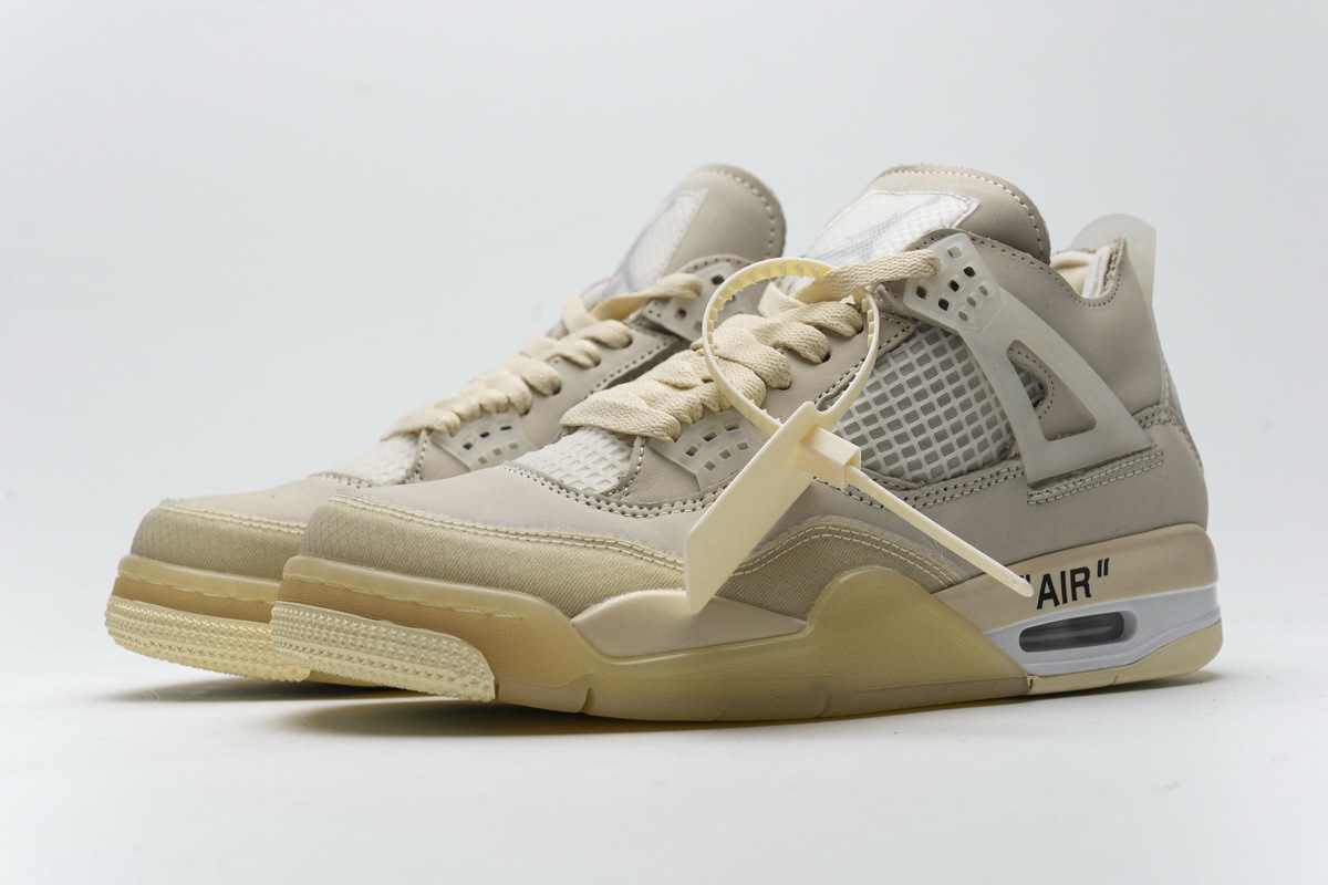 PK Jordan 4 Retro Off-White Sail (W), CV9388-100