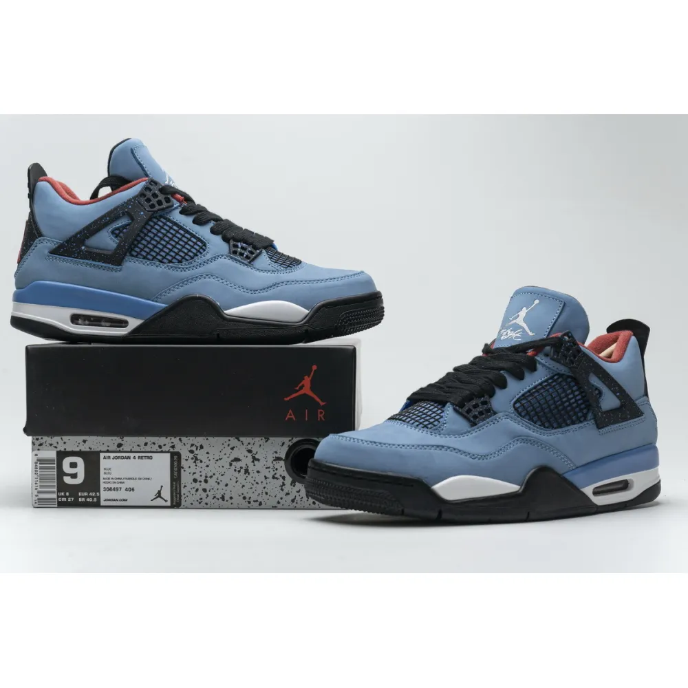 PK Jordan 4 Retro Travis Scott Cactus Jack, 308497-406