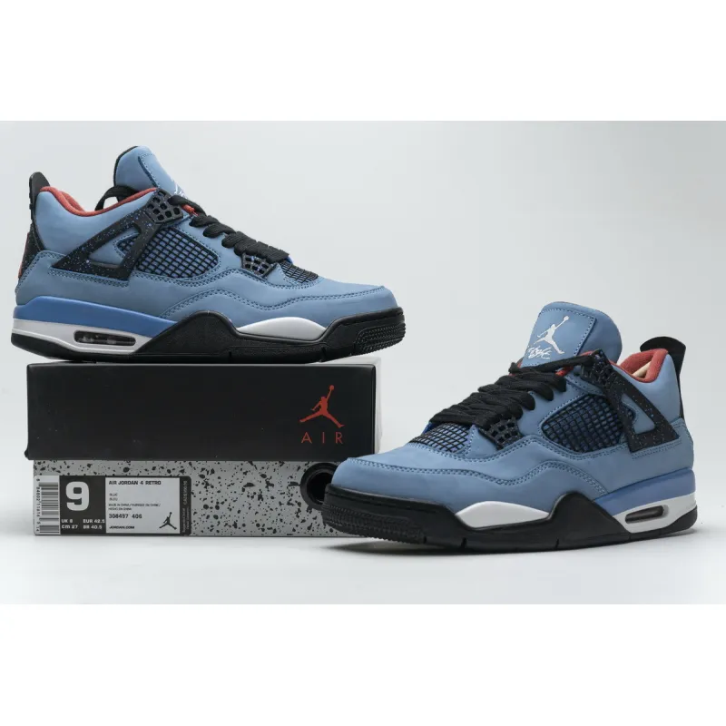 PK Jordan 4 Retro Travis Scott Cactus Jack, 308497-406