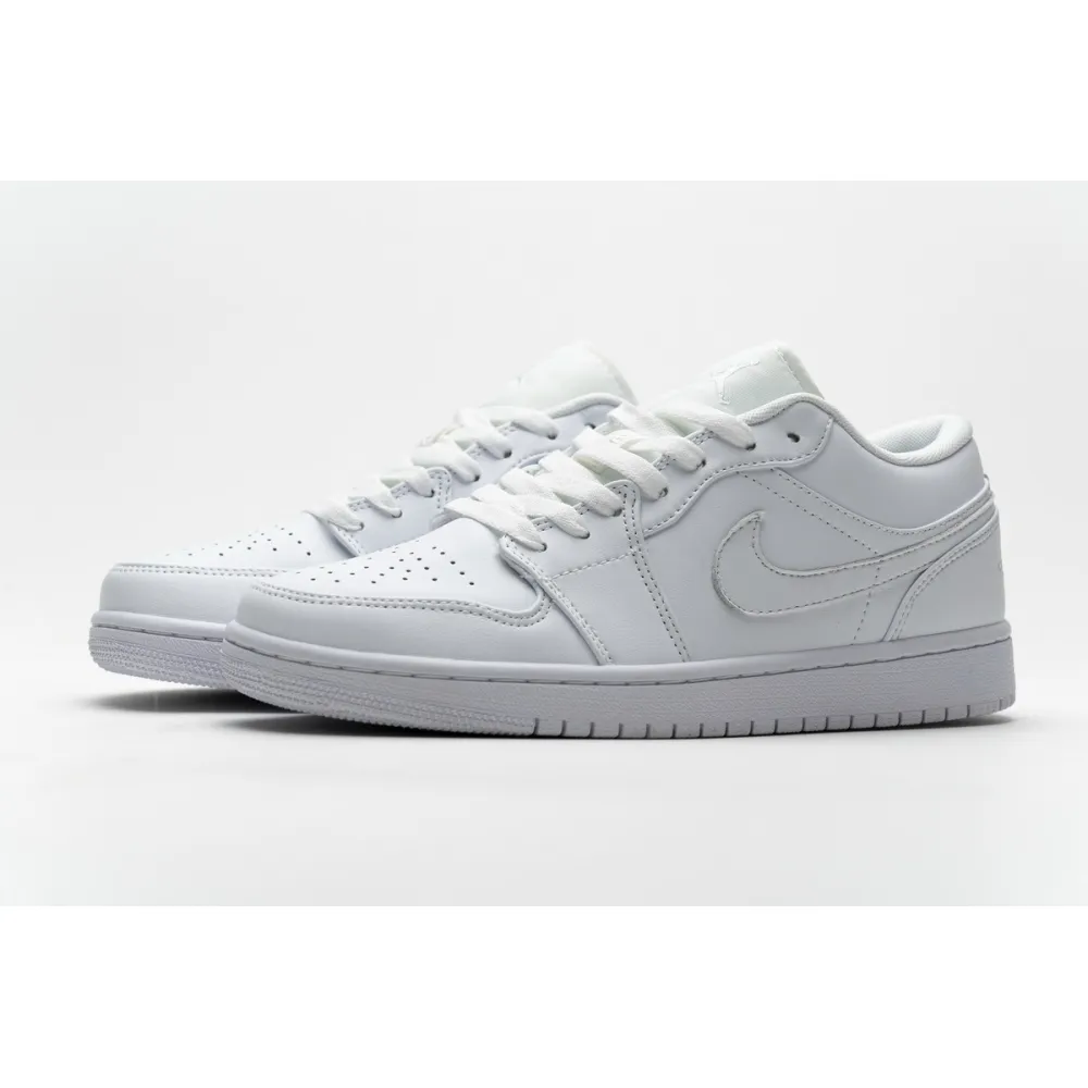 H12 Jordan 1 Low White Pure Platnium, 553558-170