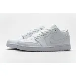 H12 Jordan 1 Low White Pure Platnium, 553558-170