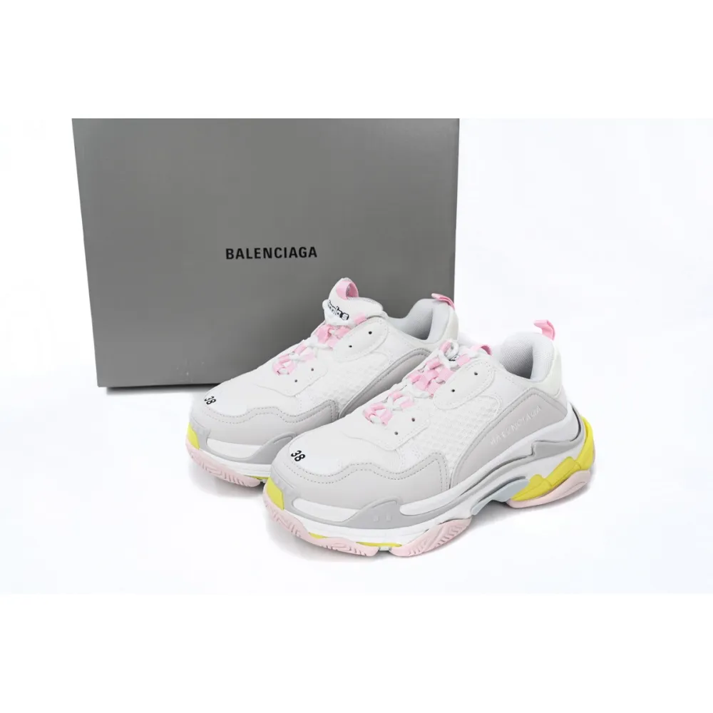 PK Balenciaga Triple Light Pink, 524039 W2FW4 7541