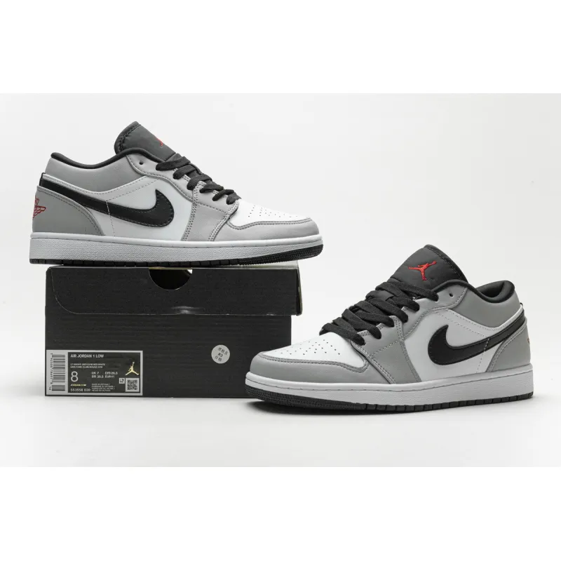 H12Jordan 1 Low Light Smoke Grey, 553558-030