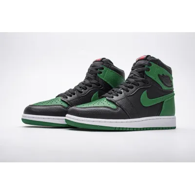 PK Jordan 1 Retro High Pine Green Black, 555088-030 02