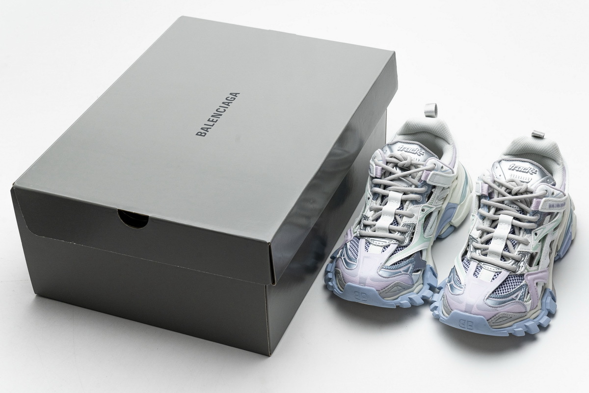 PK Balenciaga Track 2 Sneaker White Light Blue, 568615 W2GN3 9045