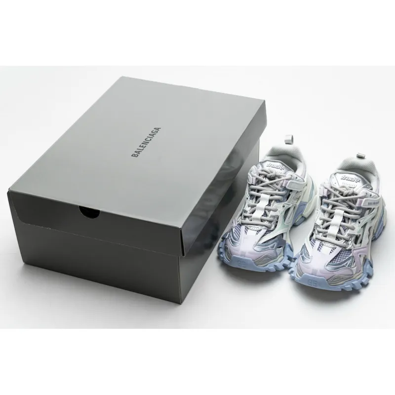 PK Balenciaga Track 2 Sneaker White Light Blue, 568615 W2GN3 9045