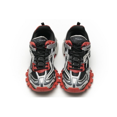 PK Balenciaga Track 2 Sneaker Grey Red, 570391 W2GN3 1003 02