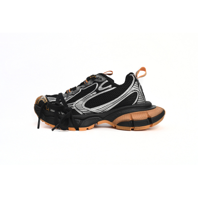 PK Balenciaga 3-XL All Black Orange, 734731 W3XL3 01