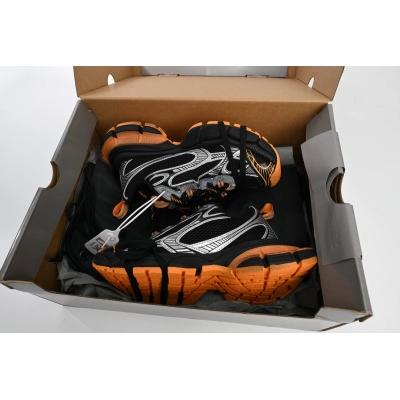 PK Balenciaga 3-XL All Black Orange, 734731 W3XL3 02