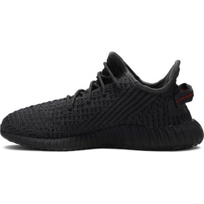 PK Yeezy Boost 350 V2 Black (Kids) (Non-Reflective), FU9013 01