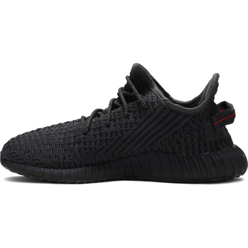 PK Yeezy Boost 350 V2 Black (Kids) (Non-Reflective), FU9013