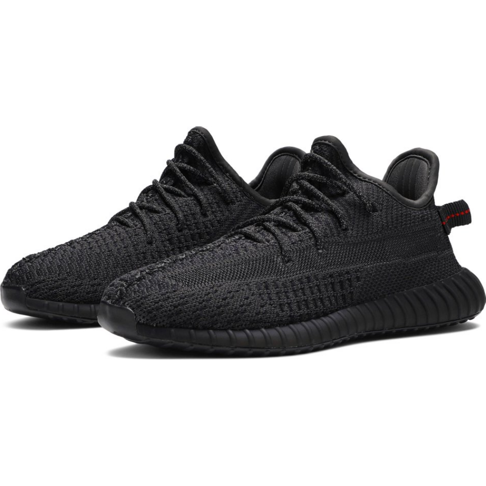 PK Yeezy Boost 350 V2 Black (Kids) (Non-Reflective), FU9013