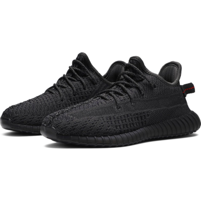 PK Yeezy Boost 350 V2 Black (Kids) (Non-Reflective), FU9013 02