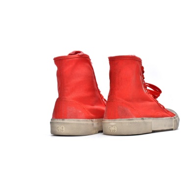 PK Balenciaga Paris High Destroyed - Red,688756 W3RC4 6090 02
