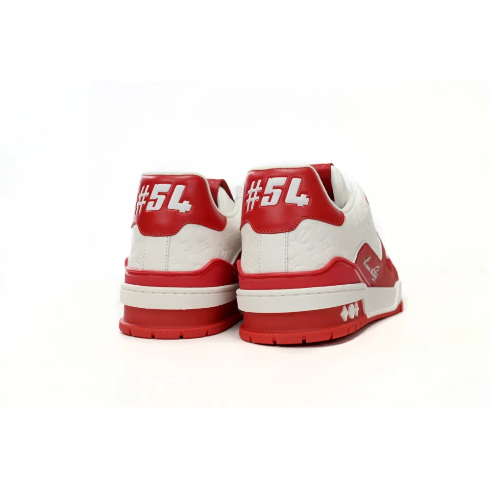 PK Louis Vuitton White Red,1AANFH