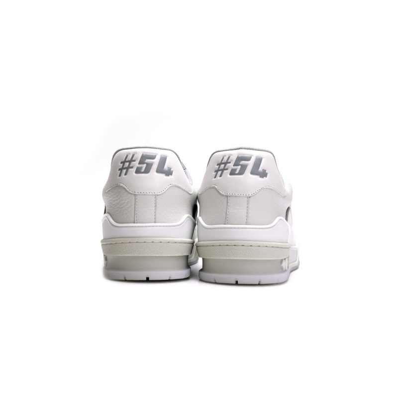 PK Louis Vuitton Trainer White Litchi Pattern,FD0221