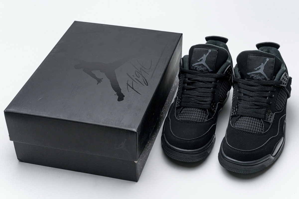H12 Jordan 4 Retro Black Cat (2020), CU1110-010