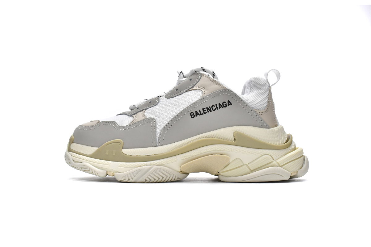 PK Balenciaga Triple S White, 534217 W09E1 9000