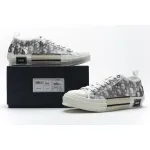 PK Dior B23 HT Oblique Transparency Low H565 White Black