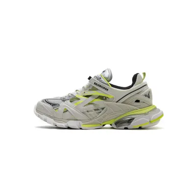 PK Balenciaga Track 2 Sneaker White Fluo Yellow, 568515 W2ON3 9073 01