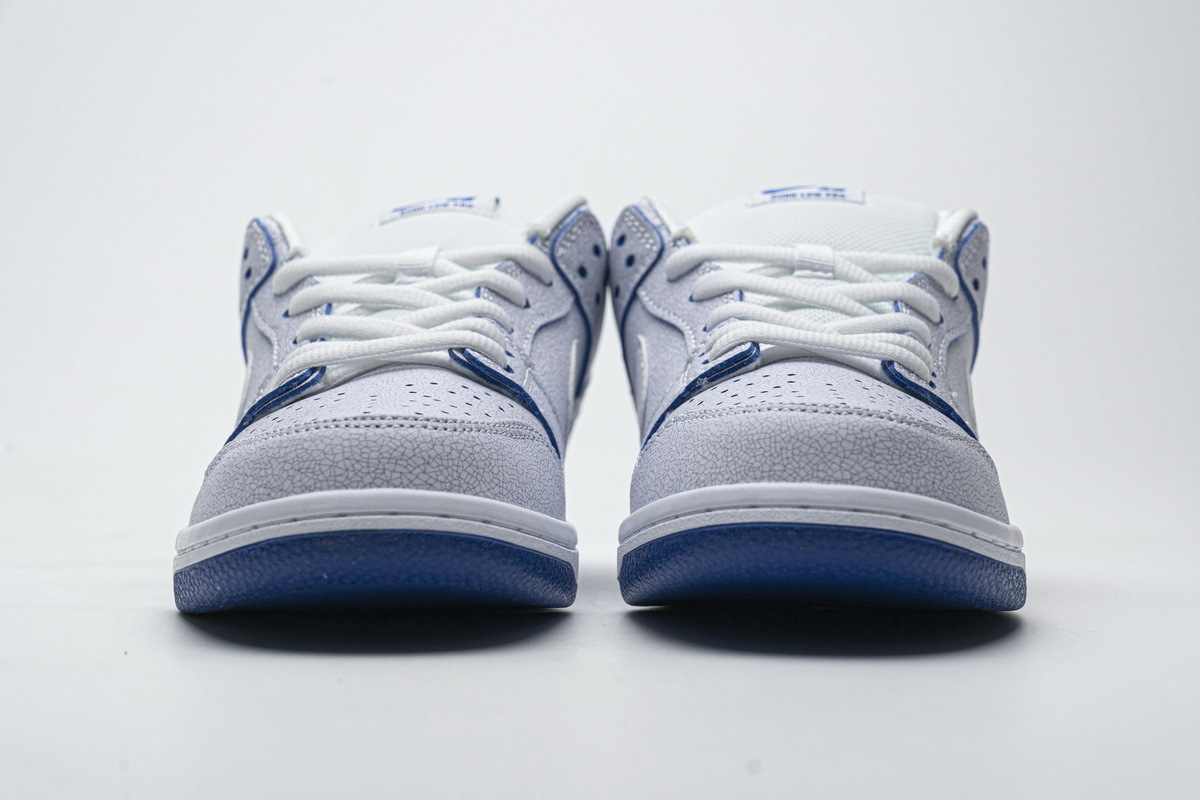PK Dunk SB Low Premium White Game Royal, CJ6884-100