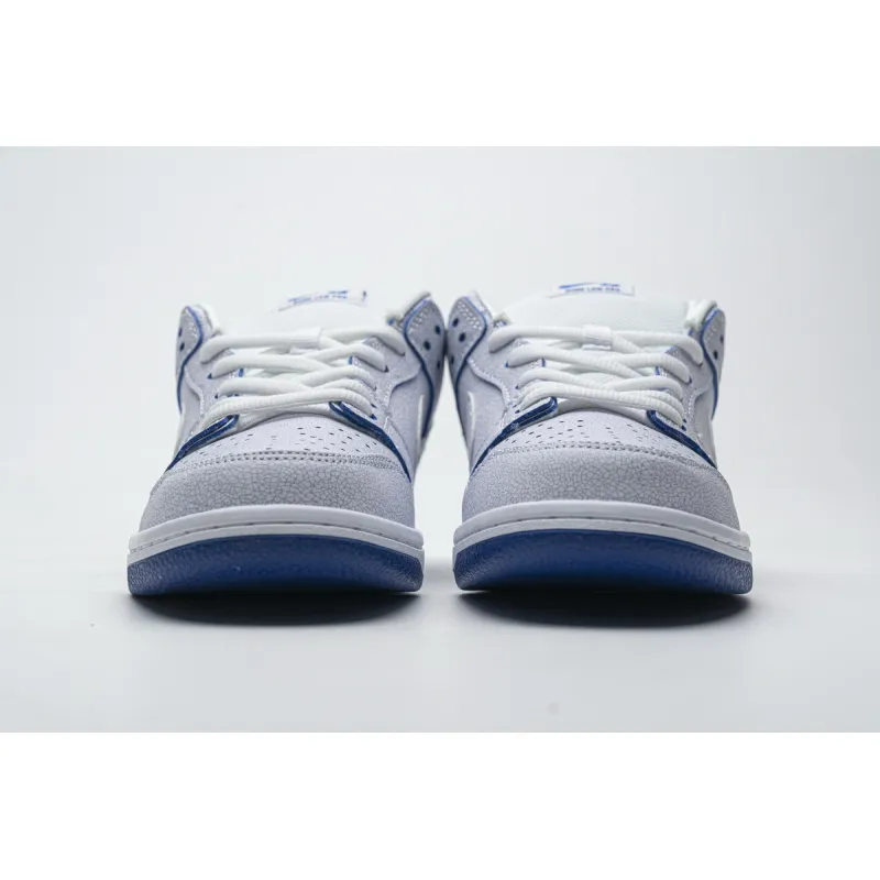 PK Dunk SB Low Premium White Game Royal, CJ6884-100