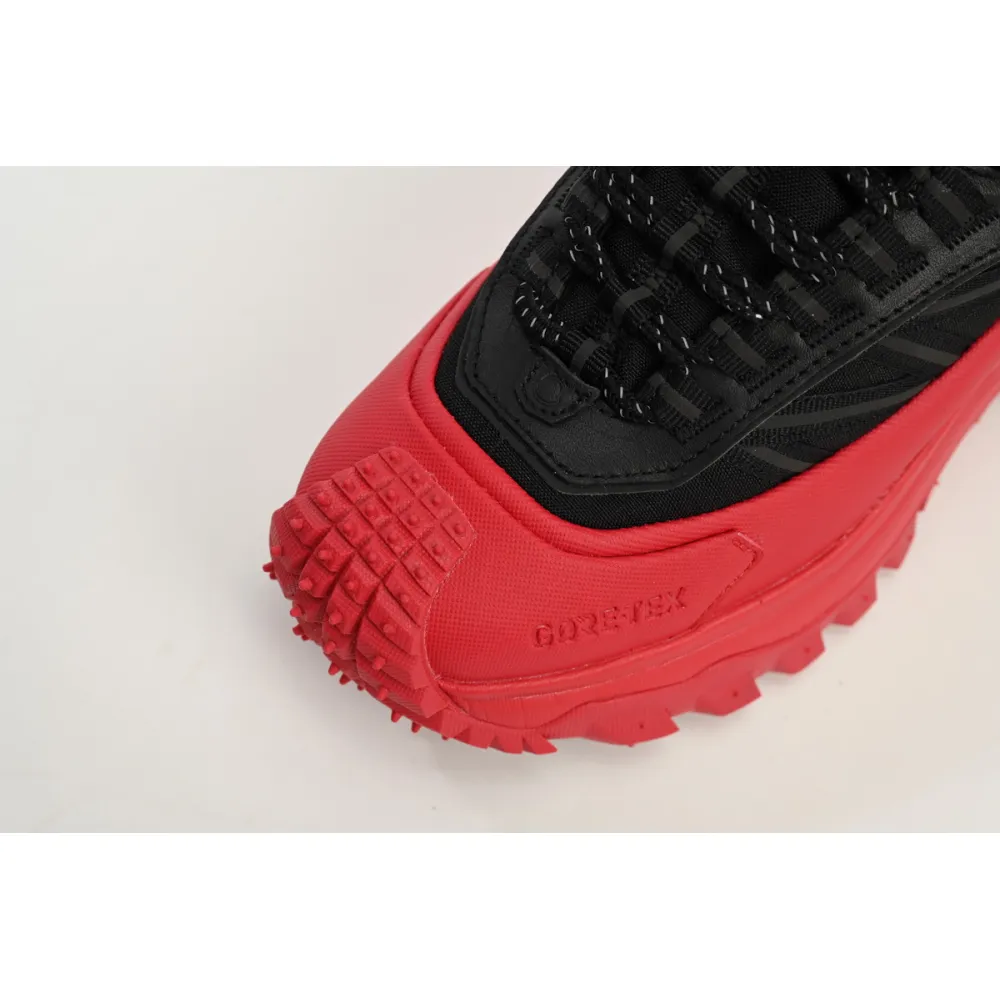 Moncler Trailgrip Black Red H209B4M 00120 M2058 P49