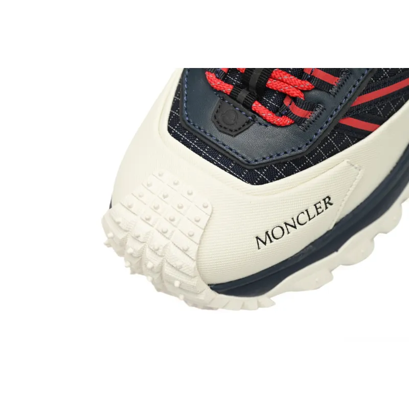 Moncler Trailgrip Fluorescent Black Black White Red I209A 4MDD090 M2058