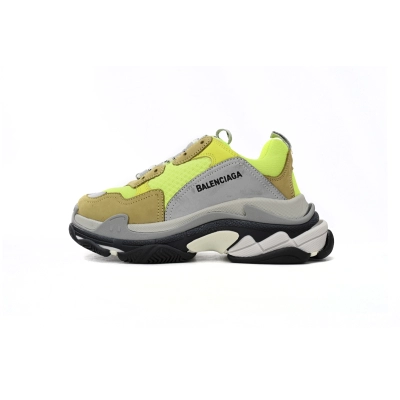 PK Balenciaga Triple Fluorescent Yellow , 524039 W0903 1801 01